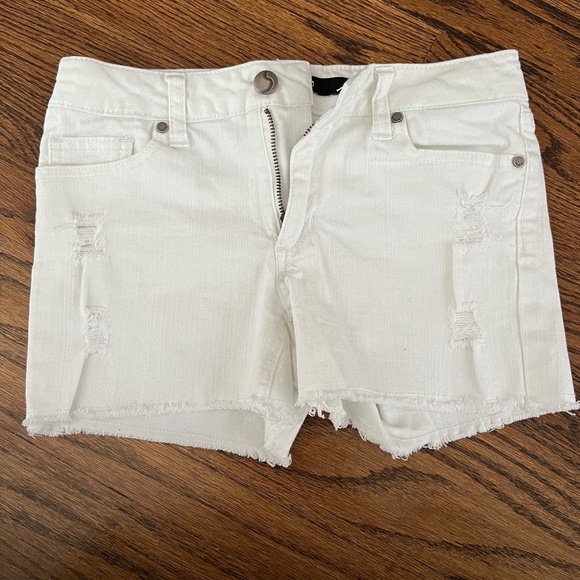 Girls Joe's shorts white size 12 - Picture 1 of 3